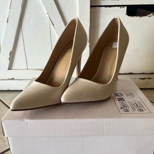 Beige Pump Heels